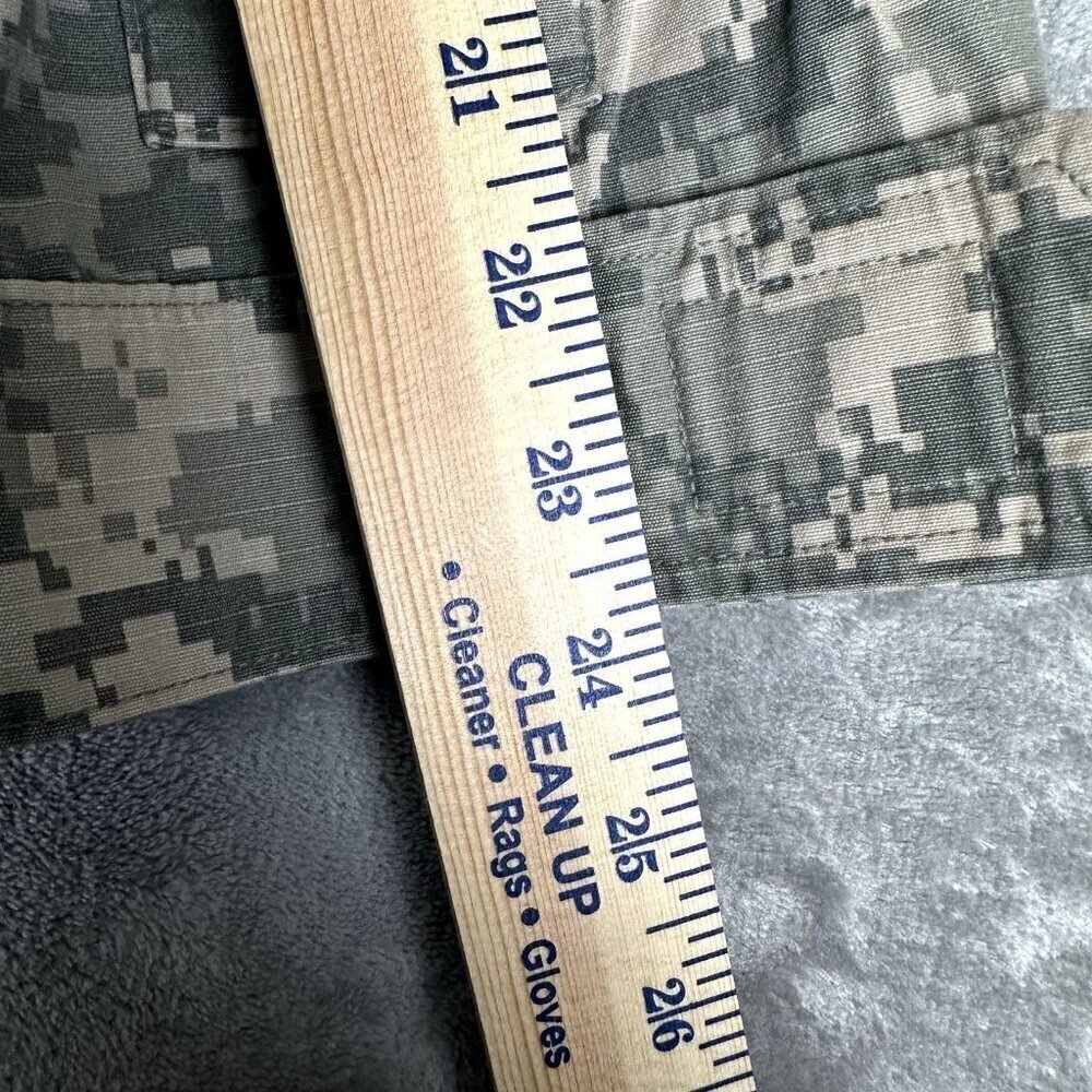 US Army Combat Uniform ACU Top Shirt Jacket Digital Camo Large Regular - Picture 5 of 7